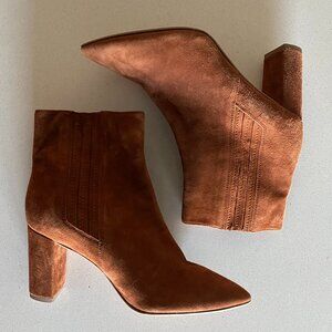 Aquatalia - Suede Sierra Ankle Boots